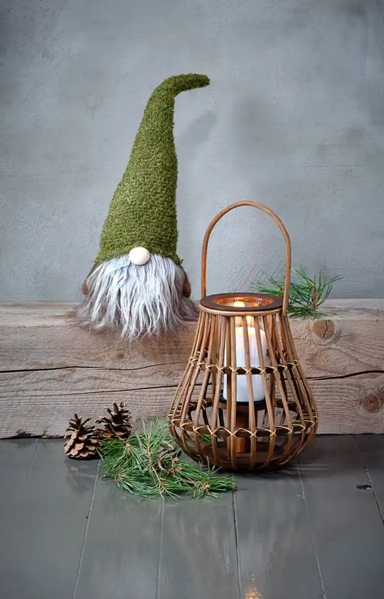 Bild 2 von Weihnachtswichtel ODIN H56cm grün