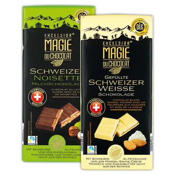 Bild 1 von Excelsior Magie Du Chocolat Original Schweizer Schokolade