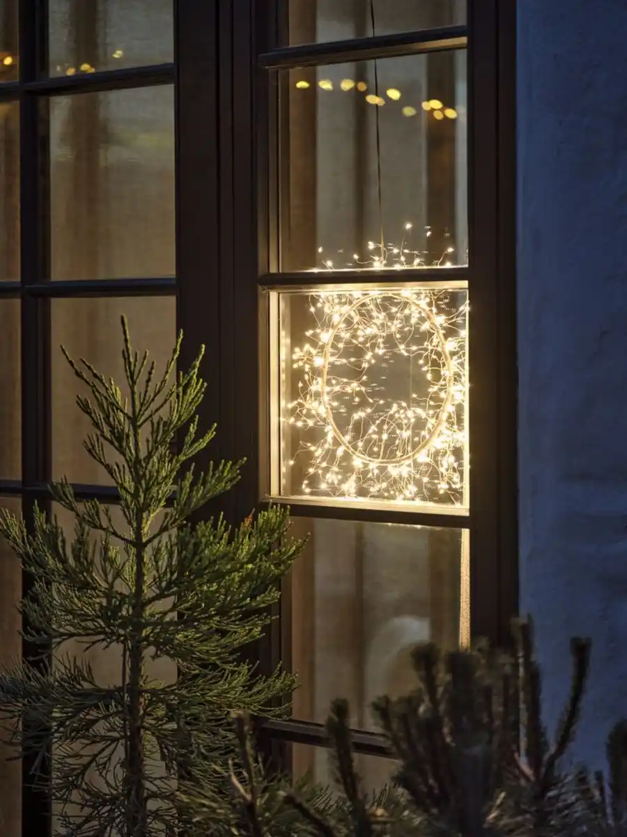 Bild 4 von Weichnachtskranz Outdoor PYROP Ø25cm m/720 LED und Timer