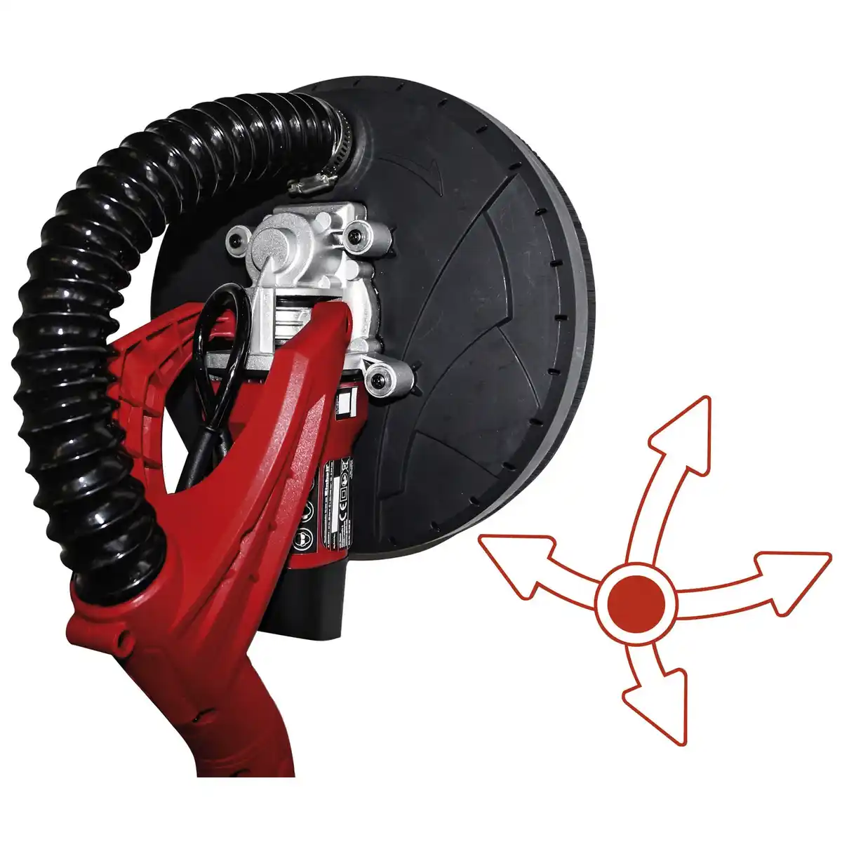 Bild 3 von EINHELL Trockenbauschleifer »TC-DW 225«, 600 W, inkl. Zubehör