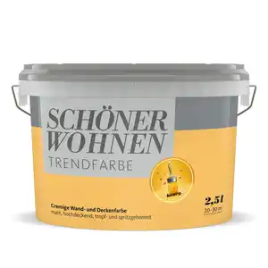 SCHÖNER WOHNEN FARBE Dispersionsfarbe »Trendfarbe«, Honey, matt