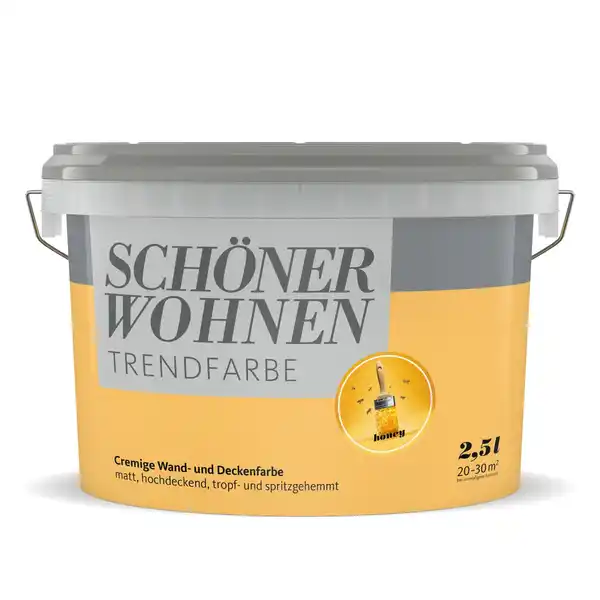 Bild 1 von SCHÖNER WOHNEN FARBE Dispersionsfarbe »Trendfarbe«, Honey, matt