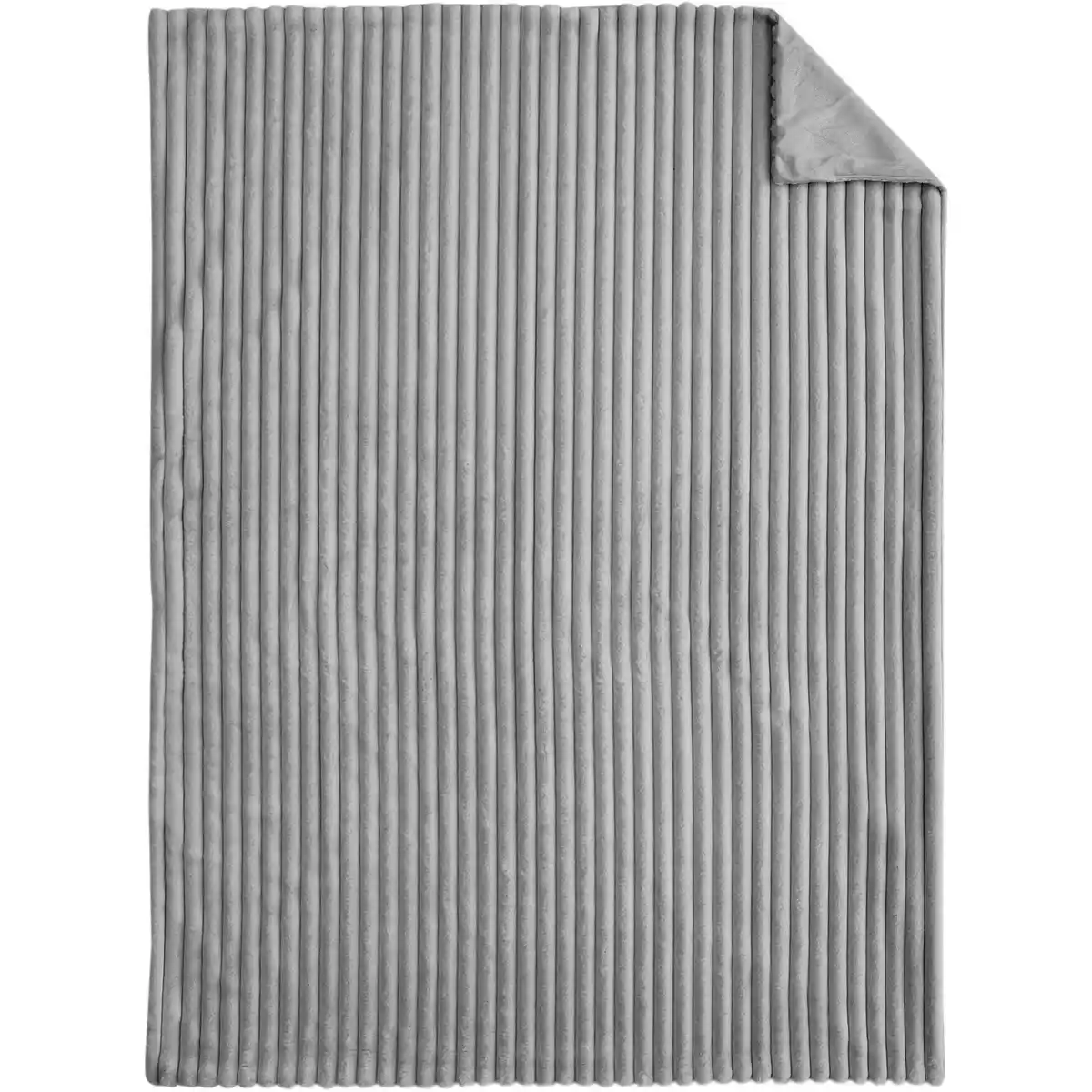 Bild 2 von ANDIAMO Decke »Helen«, BxL: 130 x 180 cm, Polyester, grau