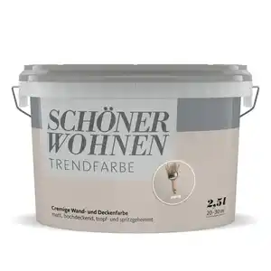 SCHÖNER WOHNEN FARBE Wand- und Deckenfarbe »Trendfarben«, cosy, 2,5l