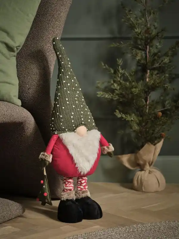 Bild 2 von Weihnachtswichtel KULDE H60cm bewegliche Beine