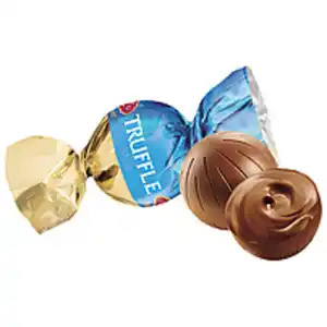Konfekt "Truffle Milk" mit Milchgeschmack in kakaohaltigen F...