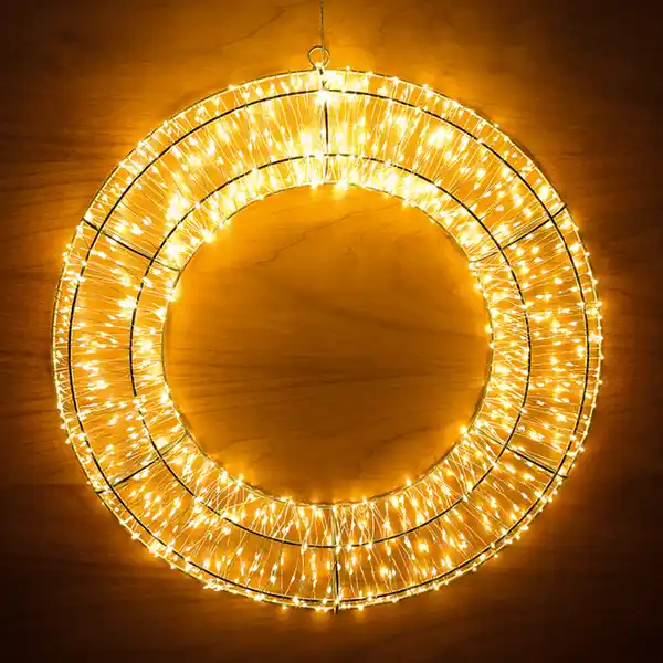 Bild 1 von I-Glow LED-Weihnachtskranz oder Stern