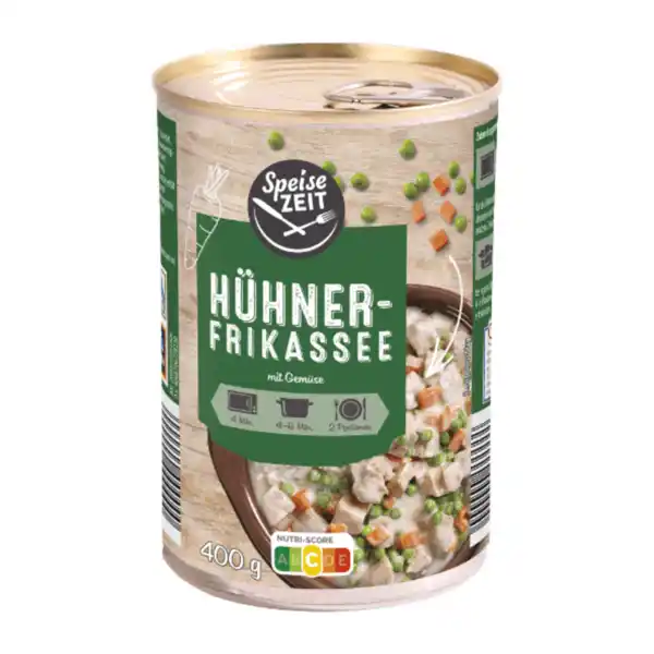 Bild 1 von SPEISEZEIT Hühnerfrikassee 400g