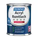 Bild 1 von RENOVO Acryl-Buntlack, schwarz RAL 9900, glänzend, 125ml