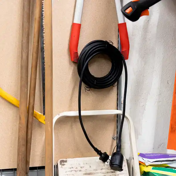 Bild 3 von REV Verlängerungskabel, ca. 10 m, schwarz, Schutzkontakt