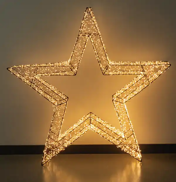 Bild 1 von Weihnachtsstern 7200LED sww ca.105cm mit Timer