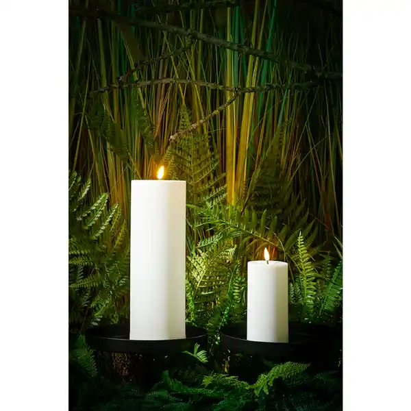 Bild 2 von Luca Lighting LED Kerze outdoor weiß, batteriebetrieben und Timer - h15xd7,5cm