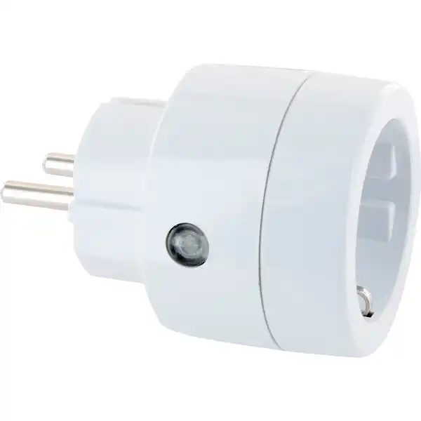 Bild 2 von SCHWAIGER Steckdosenadapter, für den Innenbereich, per App steuerbar