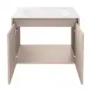Bild 2 von FACKELMANN Waschplatz-Set »Compact Line«, BxHxT: 710 x 515 x 465 mm, Kaschmir grau