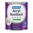 Bild 1 von RENOVO Acryl-Buntlack, cremeweiß RAL 9001, seidenmatt, 0,75l