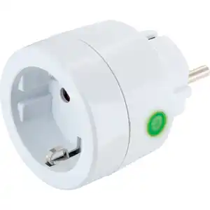 SCHWAIGER Steckdosenadapter, für den Innenbereich, per App steuerbar