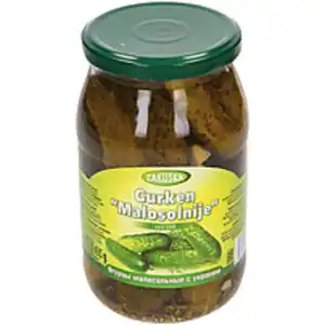 Eingelegte Gurken "Malosolnije" mit Dill