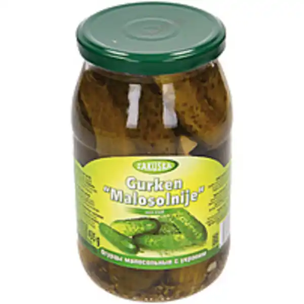 Bild 1 von Eingelegte Gurken "Malosolnije" mit Dill