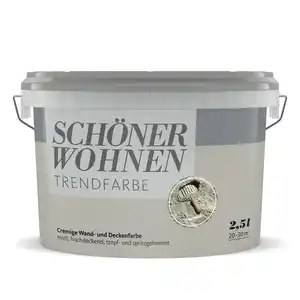 SCHÖNER WOHNEN FARBE Dispersionsfarbe »Trendfarbe«, Moon, matt