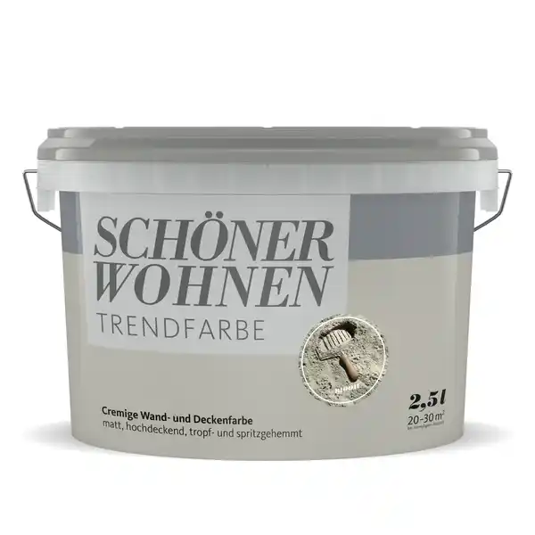 Bild 1 von SCHÖNER WOHNEN FARBE Dispersionsfarbe »Trendfarbe«, Moon, matt