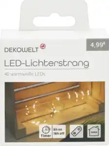 DEKOWELT LED-Lichterstrang