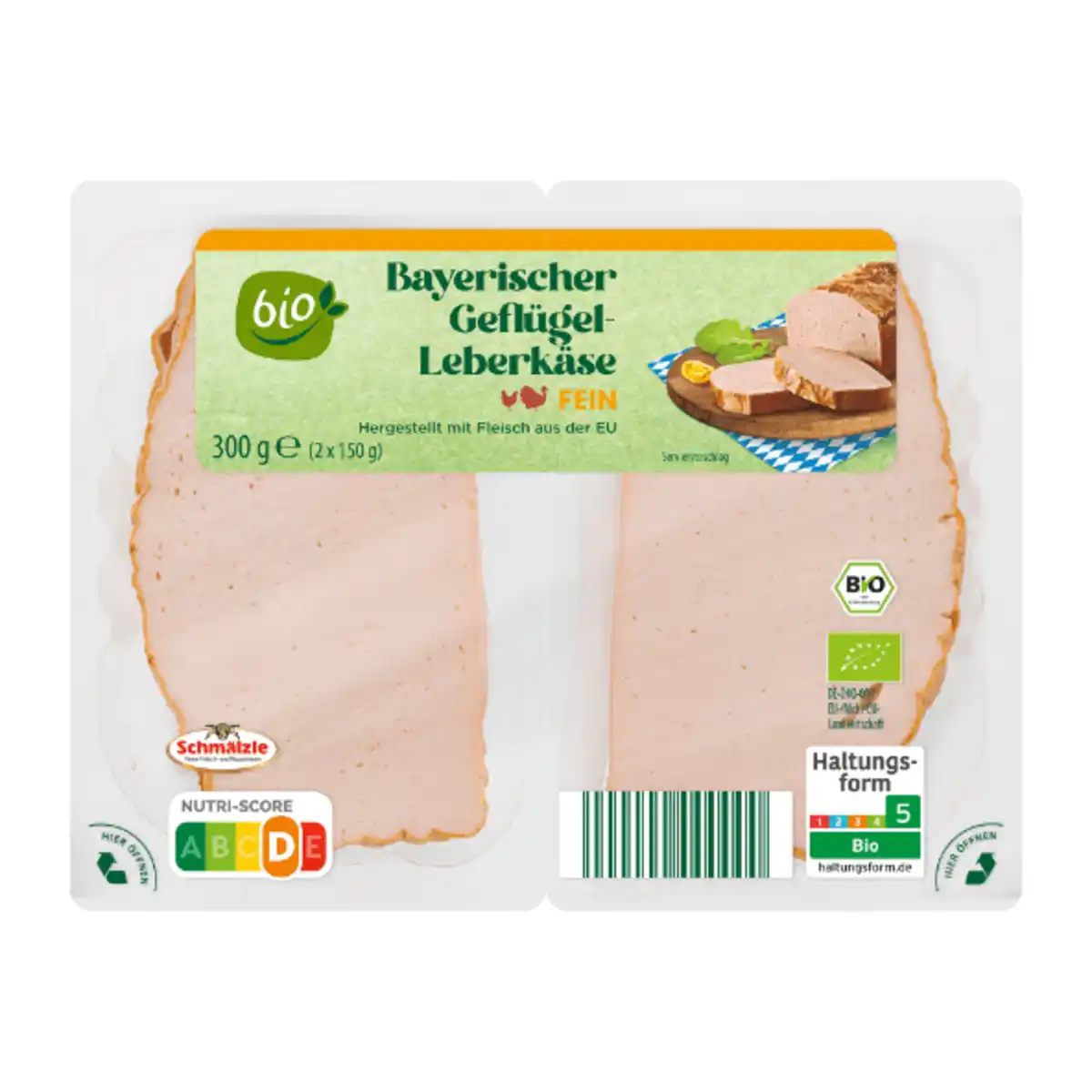 Bild 3 von BIO Bayerischer Leberkäse 300g