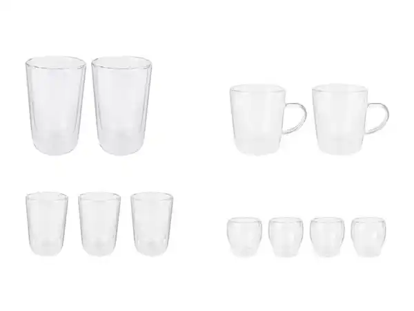 Bild 1 von SILVERCREST® Isolierglas doppelwandig, handgefertigt und mundgeblasen