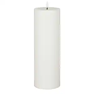 Luca Lighting LED Kerze outdoor warm weiß, batteriebetrieben und Timer - h30xd10cm
