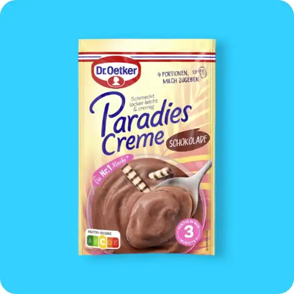 Bild 1 von DR. OETKER Paradiescreme, Schokolade