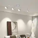 Bild 1 von CASAYA Spotstrahler »Silbra«, 4-flammig, GU10, ohne Leuchtmittel, Metall, silbergrau