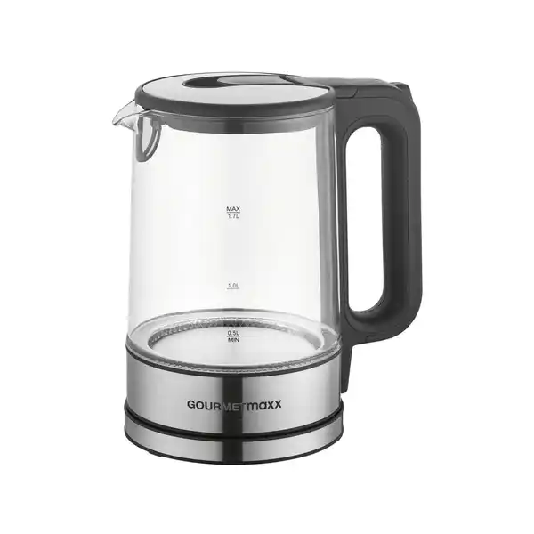 Bild 1 von Glas-Wasserkocher, 1,7 l, 2200 W, mit Antikalk-Filter