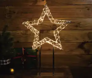 Ständer Stern 30x8x44cm 360 LED
