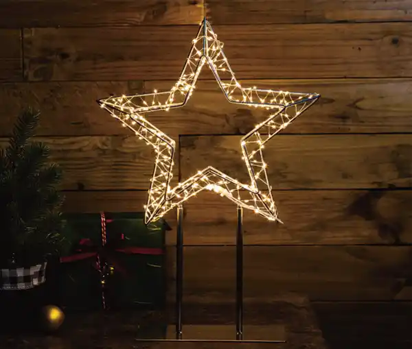 Bild 1 von Ständer Stern 30x8x44cm 360 LED