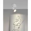 Bild 2 von CASAYA Spotstrahler »Silbra«, 1-flammig, GU10, ohne Leuchtmittel, Metall, silbergrau