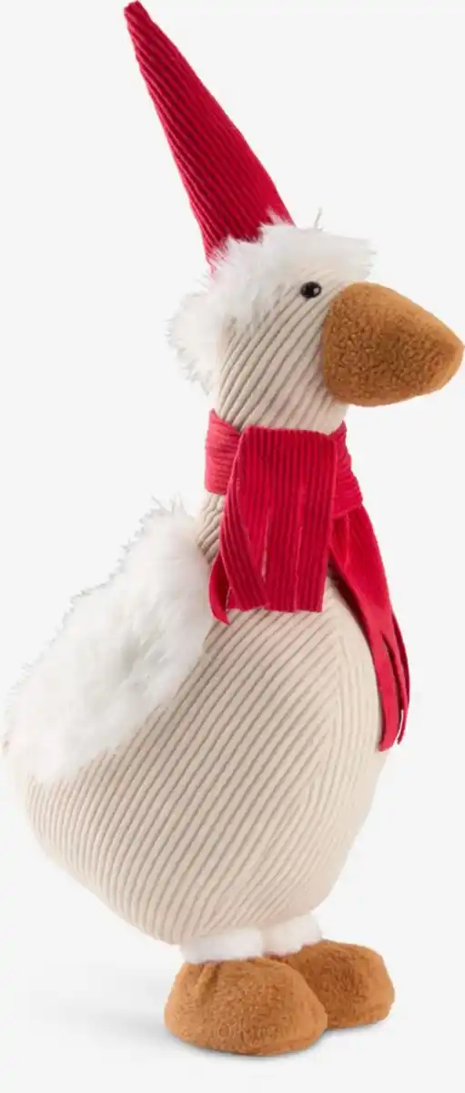 Bild 1 von Gans VILI H48cm off-white/rot