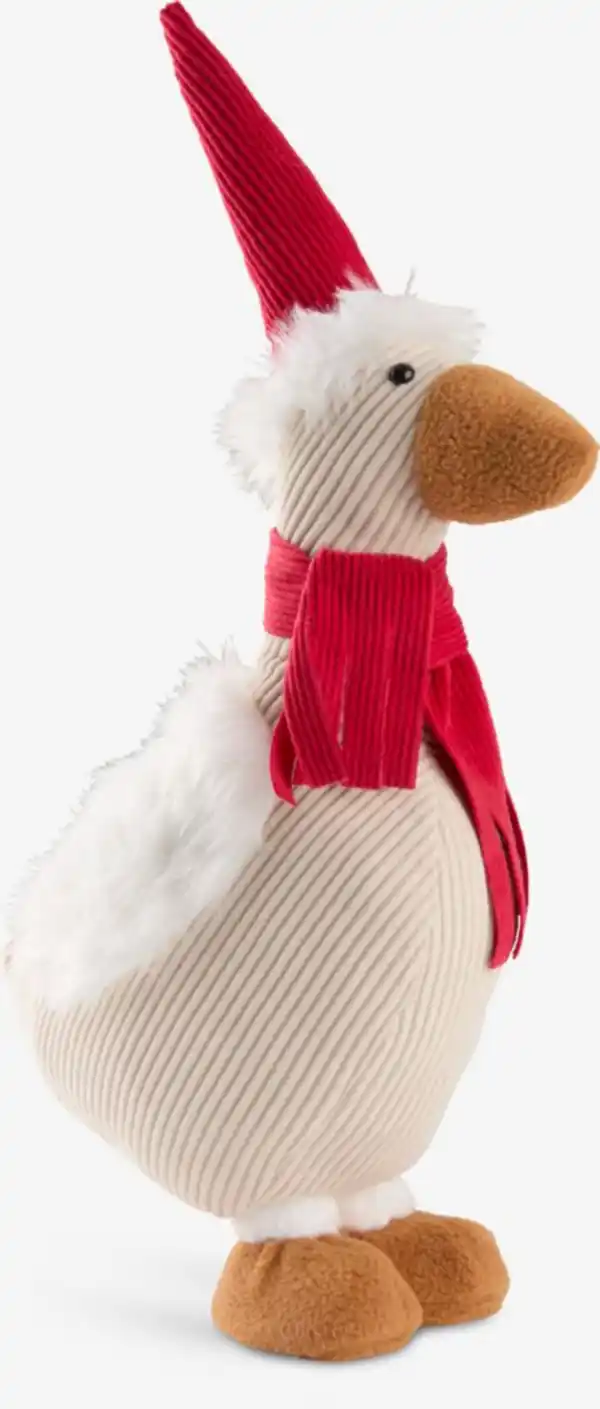 Bild 1 von Gans VILI H48cm off-white/rot