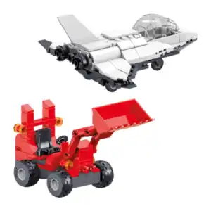 TOYLINO Klemmbausteine-Set, klein