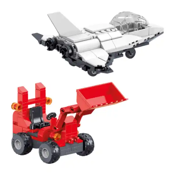 Bild 1 von TOYLINO Klemmbausteine-Set, klein