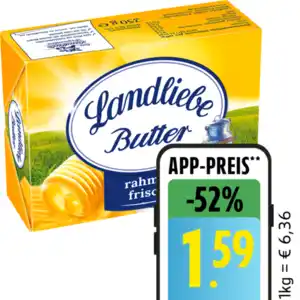 Landliebe Butter oder Die Streichzarte