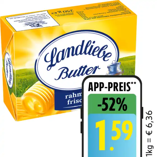 Bild 1 von Landliebe Butter oder Die Streichzarte