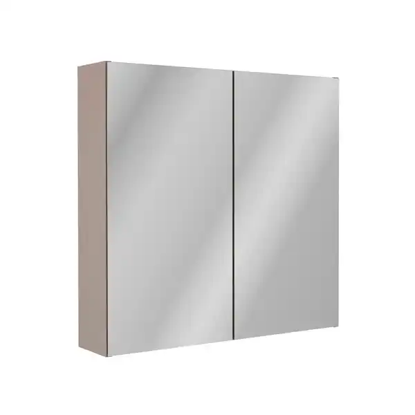 Bild 1 von FACKELMANN Spiegelschrank »Compact Line«, BxHxT: 700 x 680 x 156 mm, Kaschmir grau