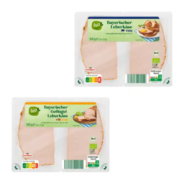 Bild 1 von BIO Bayerischer Leberkäse 300g