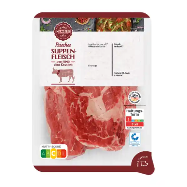 Bild 2 von MEINE METZGEREI Suppenfleisch 500g