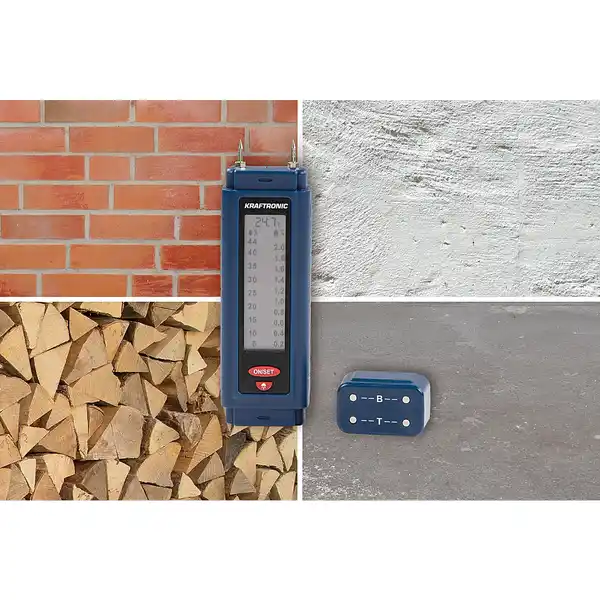 Bild 4 von KRAFTRONIC Feuchtigkeitsmesser, für Holz- und Baufeuchte