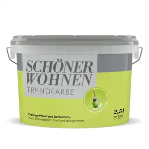 SCHÖNER WOHNEN FARBE Dispersionsfarbe »Trendfarbe«, matt