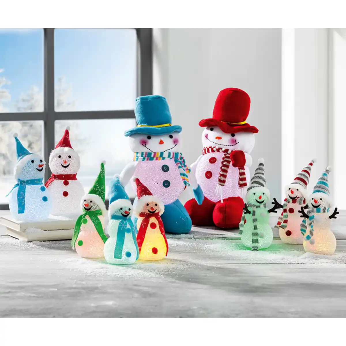 Bild 1 von I-Glow LED-Schneeballfiguren