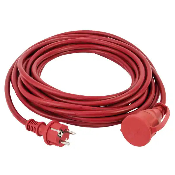 Bild 2 von REV Verlängerungskabel, ca. 25 m, rot, Schutzkontakt