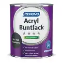 Bild 1 von RENOVO Acryl-Buntlack, graphitgrau RAL 7024, seidenmatt, 0,75l
