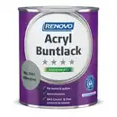 Bild 1 von RENOVO Acryl-Buntlack, silbergrau RAL 7001, seidenmatt, 0,75l
