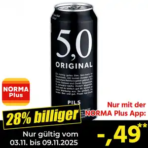 5,0 Original Pils